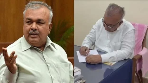 మంత్రి పదవికి రామలింగా రెడ్డి రాజీనామా