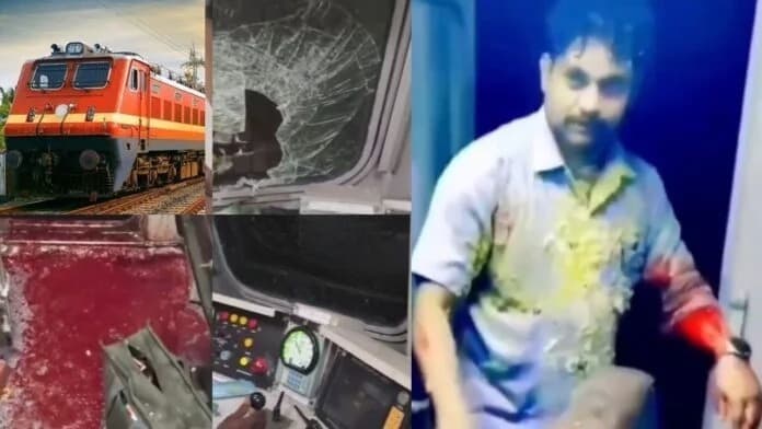 న్యూఢిల్లీ చెన్నై రైలుపై దుండగుల దాడి