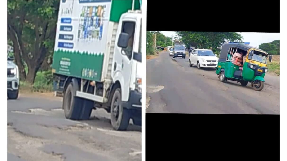 ప్రమాదాలకు నిలయంగా మల్లాయపాలెం–చౌటపల్లి రహదారి