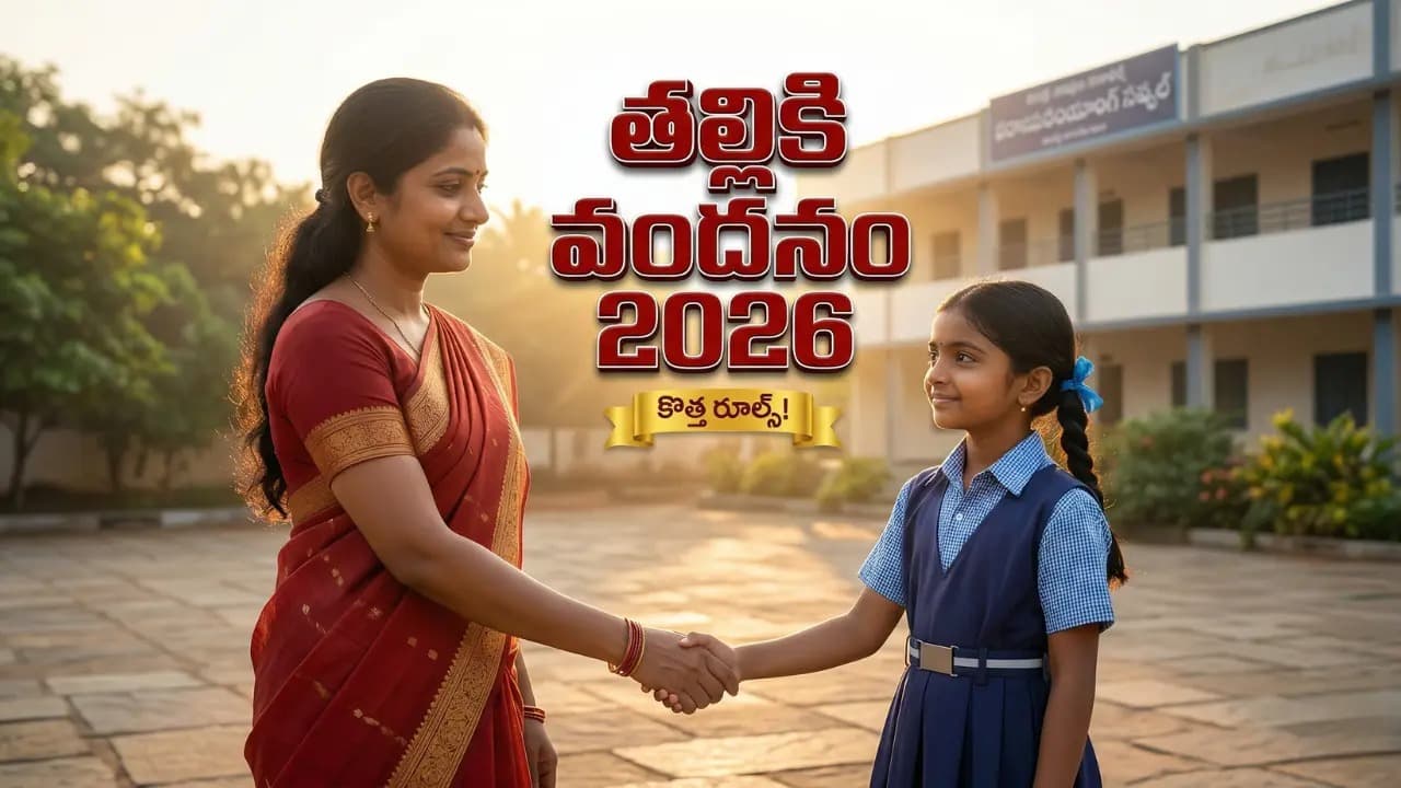 తల్లికి వందనం 2026.. ₹15,000 అకౌంట్లో పడాలంటే ఇది తప్పనిసరి!