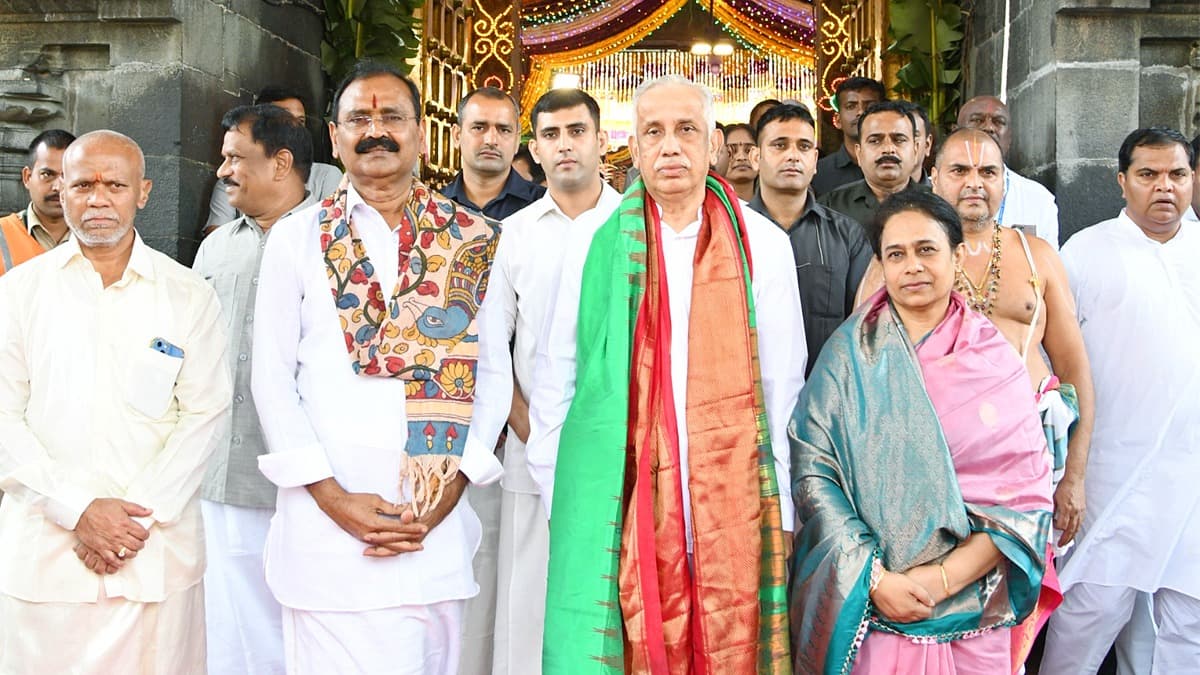 శ్రీవారి సేవలో గవర్నర్ అబ్దుల్ నజీర్