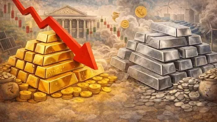 భారీగా తగ్గిన బంగారం, వెండి ధరలు