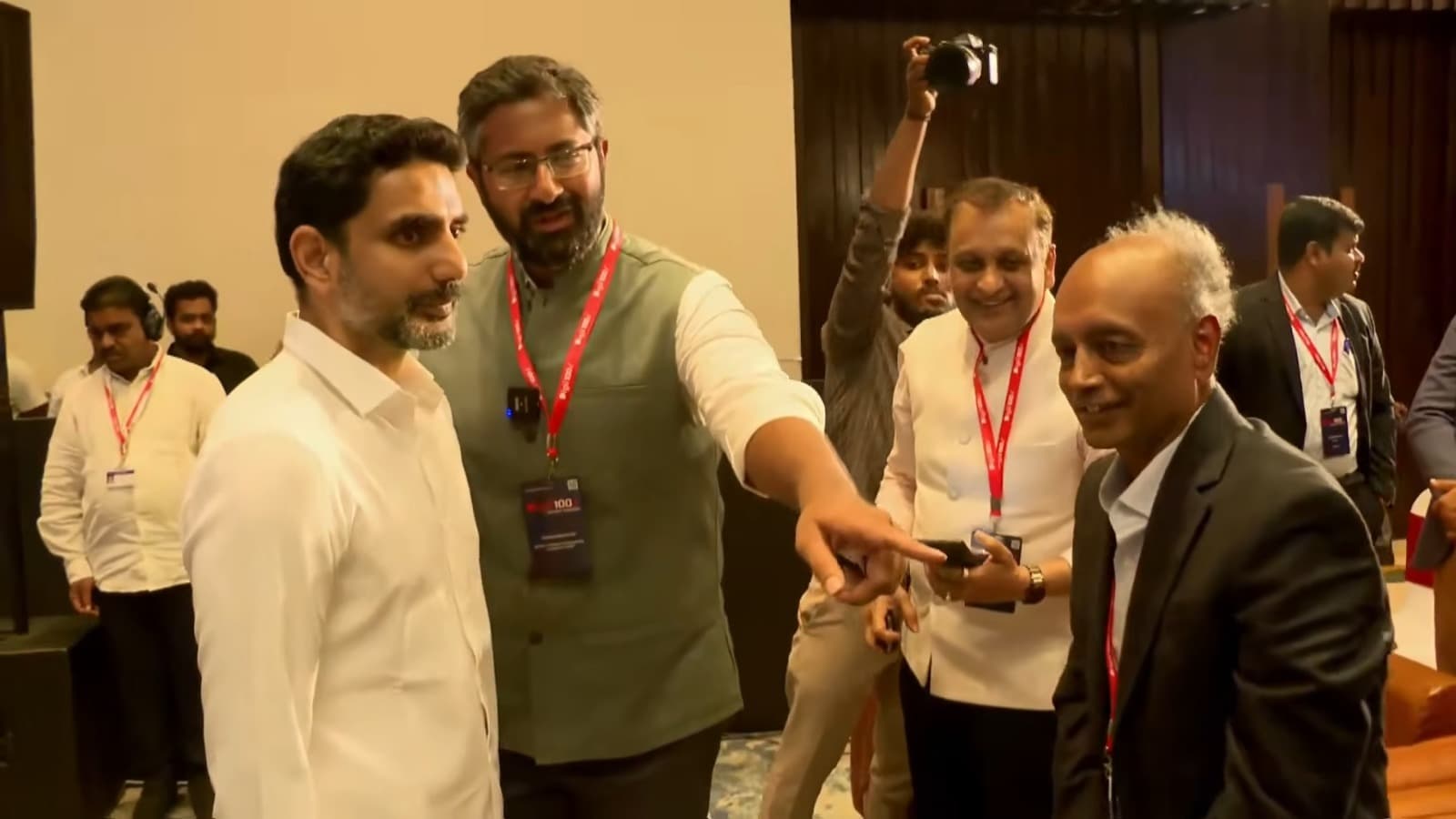 హయ్యర్ ఎడ్యుకేషన్ లీడర్‌షిప్ సదస్సు'లో పాల్గొన్న నారా లోకేష్