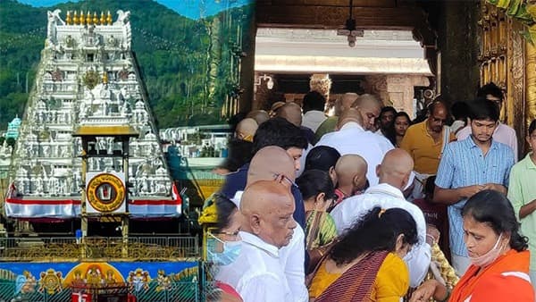 శ్రీవారి దర్శనానికి పోటెత్తిన భక్తజనం