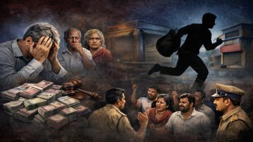అధిక వడ్డీ ఆశ చూపి మోసం.. కోటి రూపాయలతో పరారీ