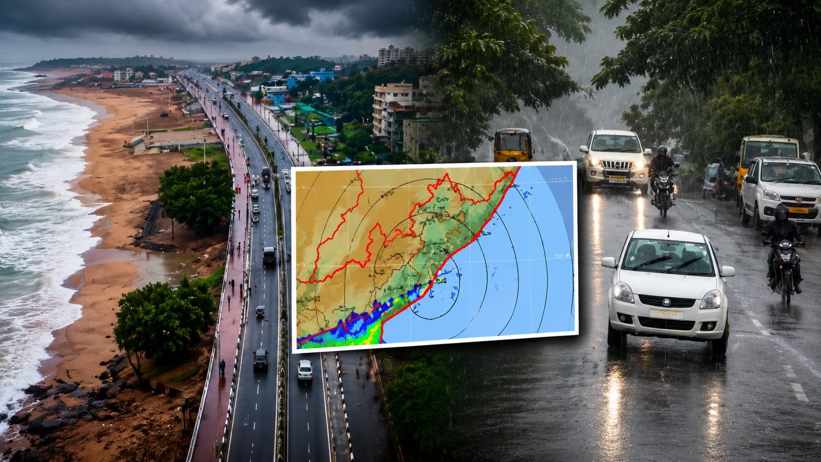 విశాఖలో వాతావరణ హెచ్చరిక..