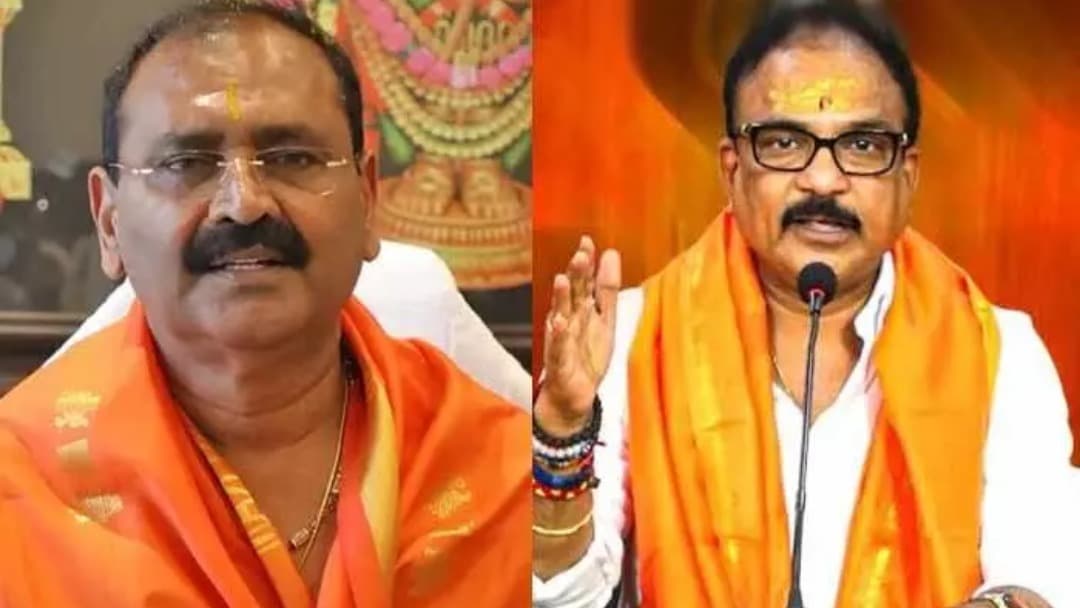 కరుణాకర్ రెడ్డికి హిందూ సంఘాల సవాల్