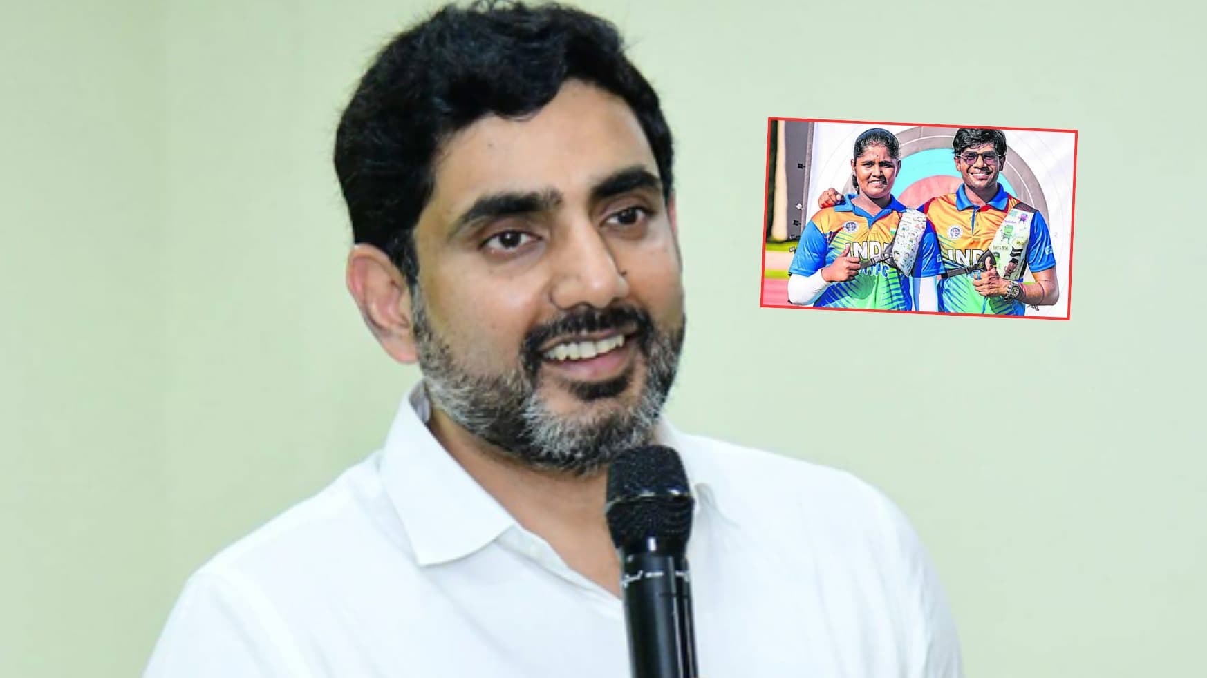 ధీరజ్, కుంకుమ్ విజయంపై లోకేష్ అభినందనలు