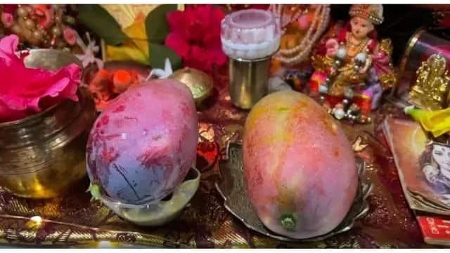 బాల రాముడికి లక్ష రూపాయల మామిడి నైవేద్యం