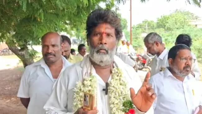 నెరవేరిన రైతు నరేంద్ర శపథం..