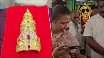 గుడివాడ దేవస్థానంలో కిరీటం మాయం ఘటనపై దేవాదాయ శాఖ సీరియస్