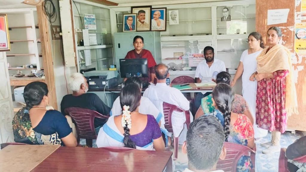 అనాసాగరంలో సమగ్ర కుటుంబ సర్వేపై వార్డు సభలో అవగాహన