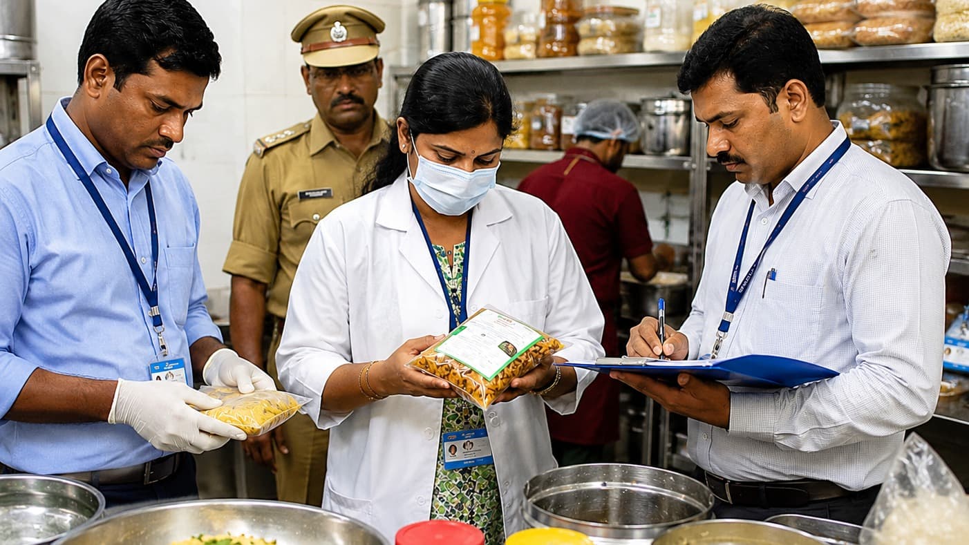 తిరుపతిలో ఫుడ్ సేఫ్టీ దాడులు..