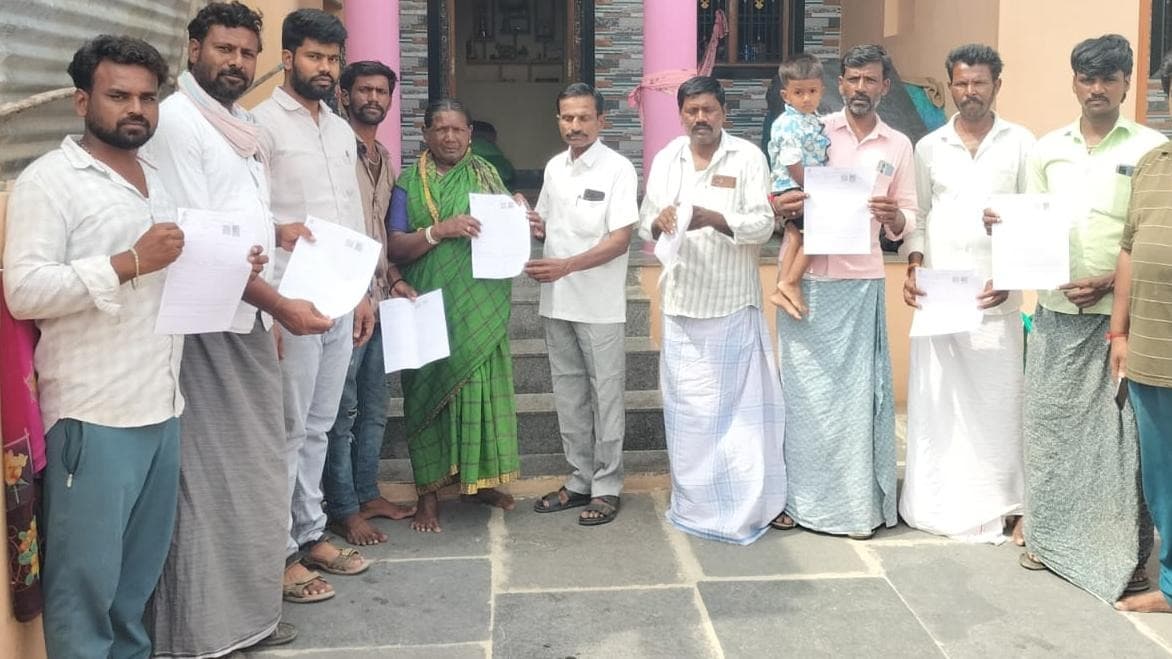 వల్లూరులో సర్ మ్యాపింగ్ కార్యక్రమాన్ని పరిశీలించిన అడివప్ప గౌడ్