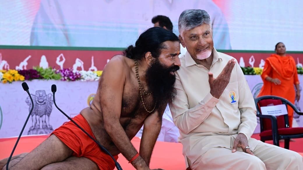 రాందేవ్ బాబాతో యోగా మరపురాని అనుభవం: సీఎం చంద్రబాబు