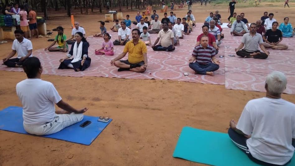 యోగాతో ఆరోగ్యం సాధ్యం: కనక భవాని