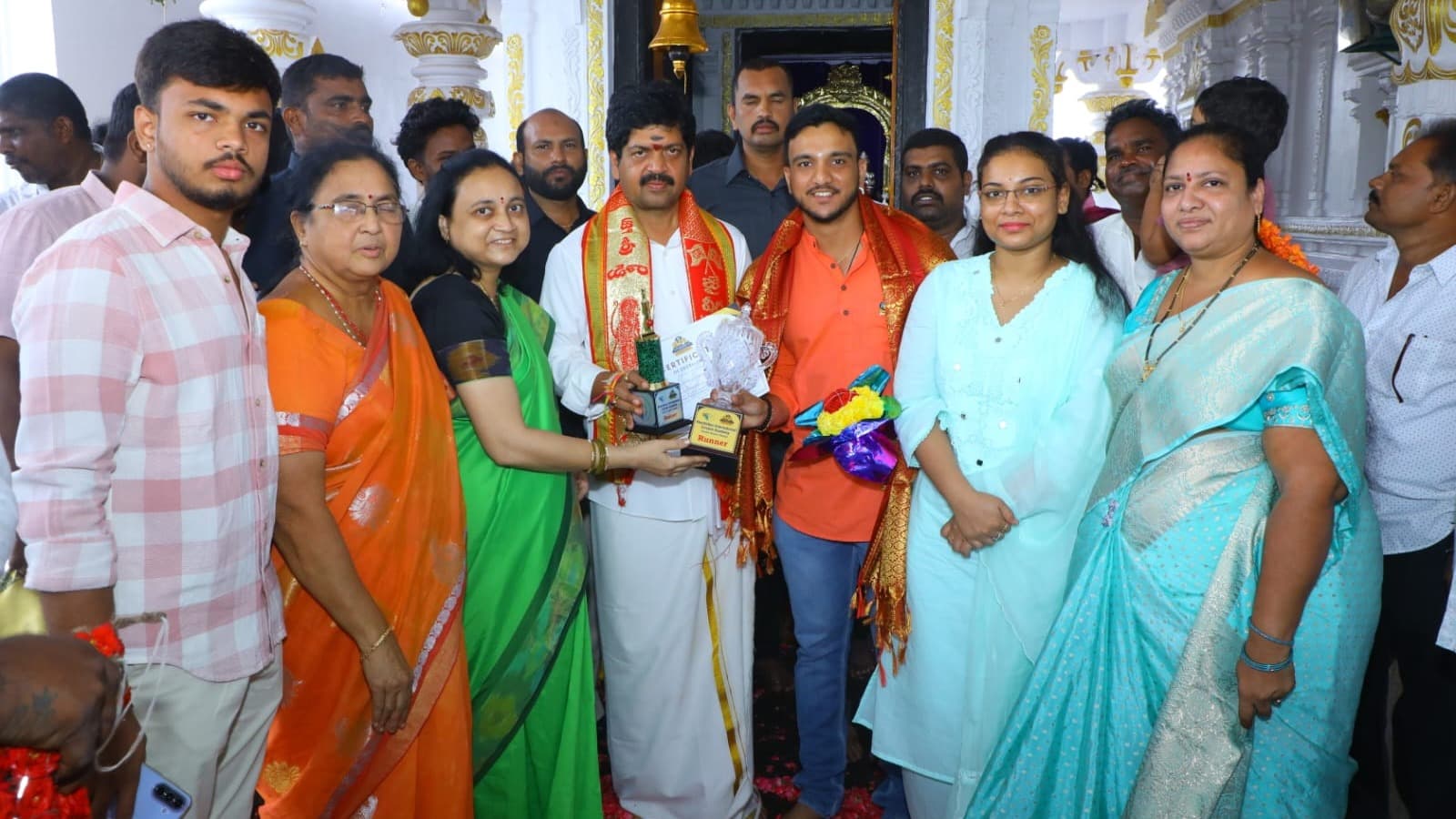 మచిలీపట్నం యువకుడికి జాతీయ స్థాయిలో రన్నర్‌అప్ గౌరవం