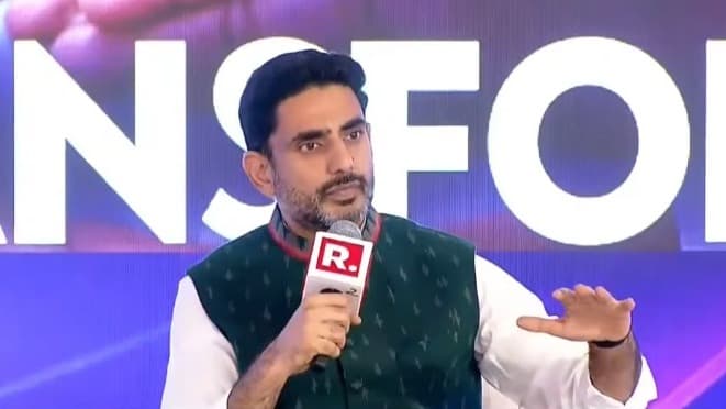 ఏపీని 2047 నాటికి 2.4 ట్రిలియన్ డాలర్ల ఆర్థిక వ్యవస్థగా తీర్చిదిద్దడమే లక్ష్యం: నారా లోకేష్