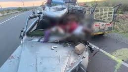 పల్నాడులో ఘోర రోడ్డు ప్రమాదం.. హైదరాబాద్‌కు చెందిన నలుగురు మృతి