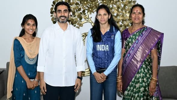 ఆసియా క్రీడలకు అర్హత సాధించిన జ్యోతి యర్రాజీకి లోకేష్ అభినందనలు