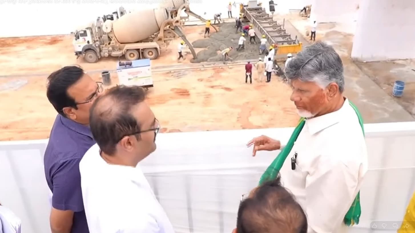 గంటవానిపల్లెకు చేరుకున్న ముఖ్యమంత్రి చంద్రబాబు
