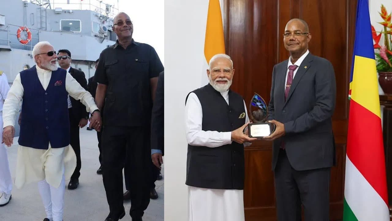 PM మోదీకి అరుదైన గౌరవం.. సెషెల్స్ అత్యున్నత అవార్డు