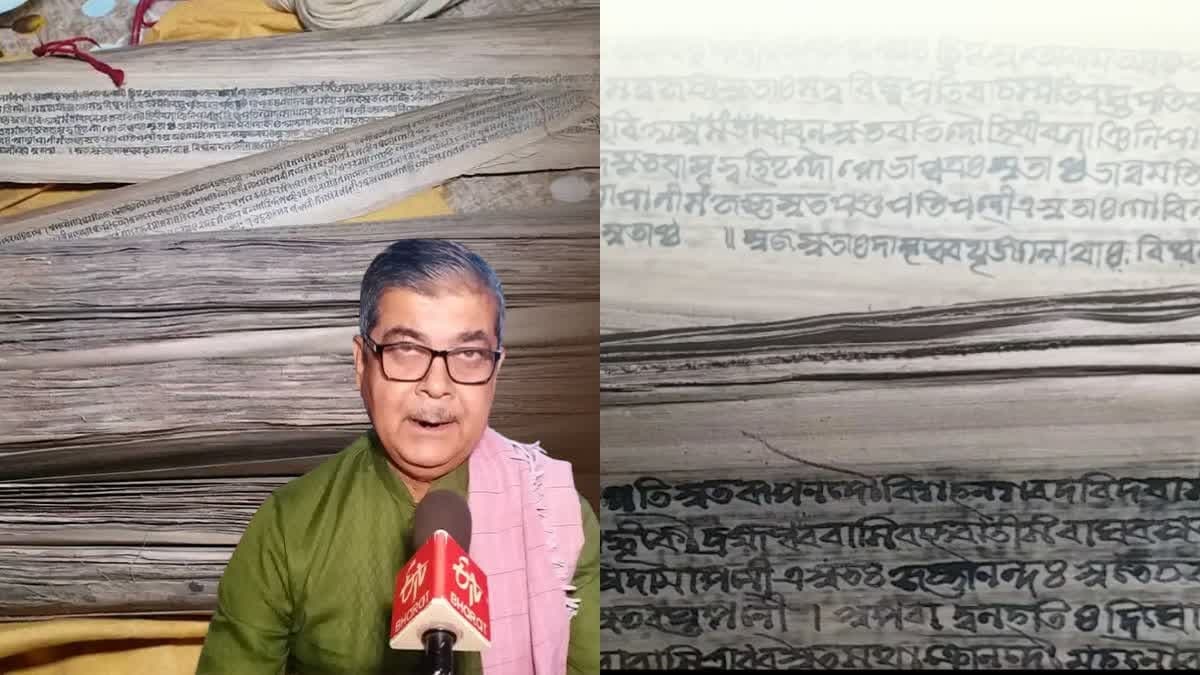 500 ఏళ్ల తాళపత్రాలను కాపాడుతున్న విద్యానంద్ ఝా