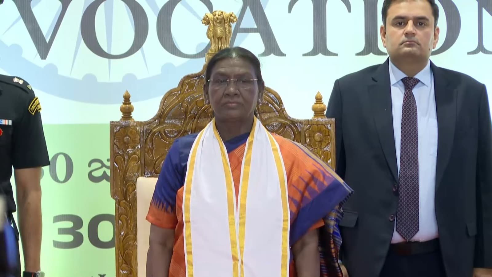 కేంద్రీయ గిరిజన విశ్వవిద్యాలయం ప్రథమ స్నాతకోత్సవం