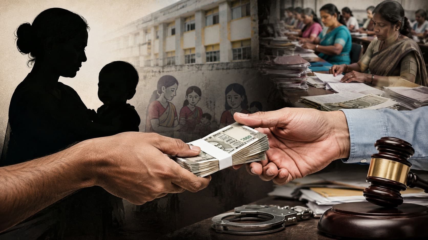 మహిళా శిశు సంక్షేమ శాఖలో అవినీతి 