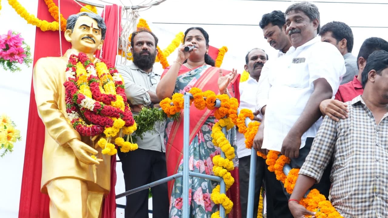వంగవీటి మోహన రంగా ఆశయాలకు ఘన నివాళి: తంగిరాల సౌమ్య