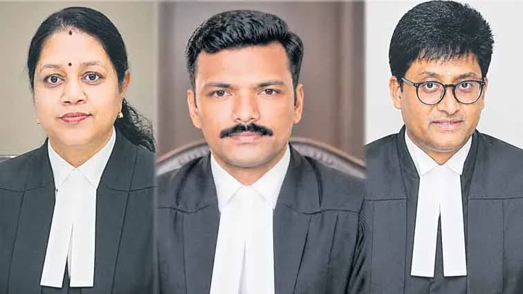 ఏపీ హైకోర్టులో ముగ్గురు అదనపు న్యాయమూర్తుల ప్రమాణ స్వీకారం