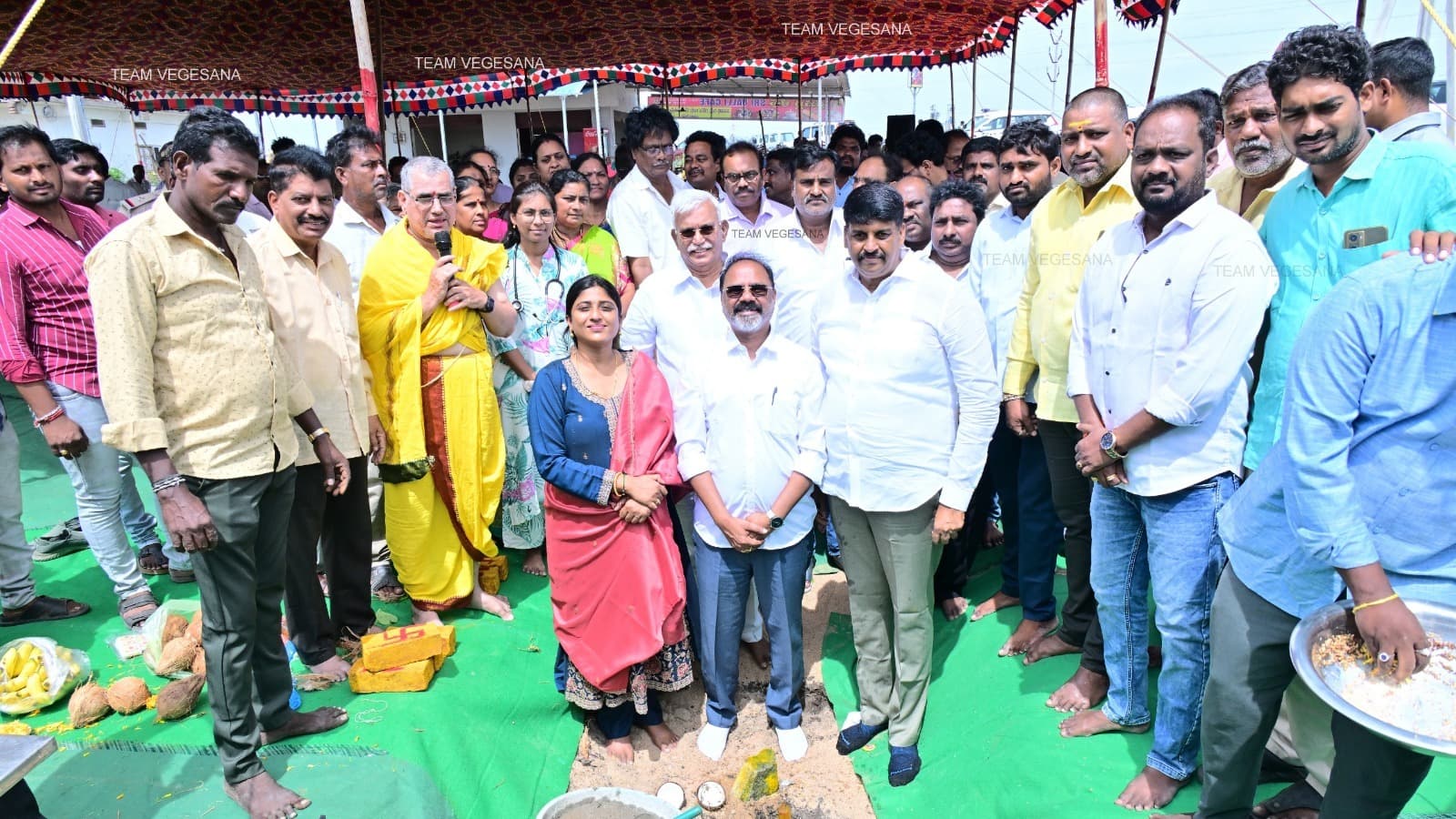 బాపట్ల తాగునీటి ప్రాజెక్టుకు శ్రీకారం..