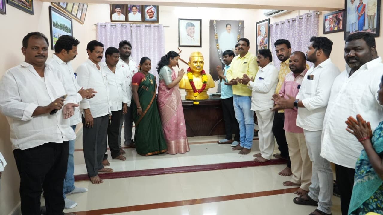 బాబూ జగ్జీవన్ రామ్‌ అందించిన సేవలు చాలా గొప్పవి: తంగిరాల సౌమ్య