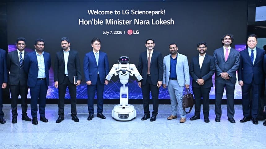 LG కెమ్ గ్లోబల్ స్ట్రాటజీ సెంటర్ ప్రెసిడెంట్ 'యున్-జు కోహ్'తో మంత్రి నారా లోకేష్ భేటీ