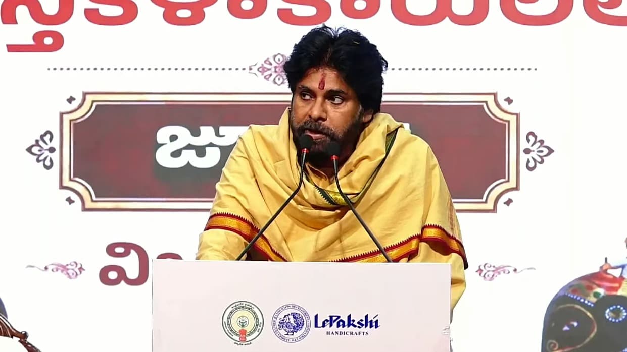 హస్తకళలే ఏపీ వారసత్వం: పవన్ కల్యాణ్
