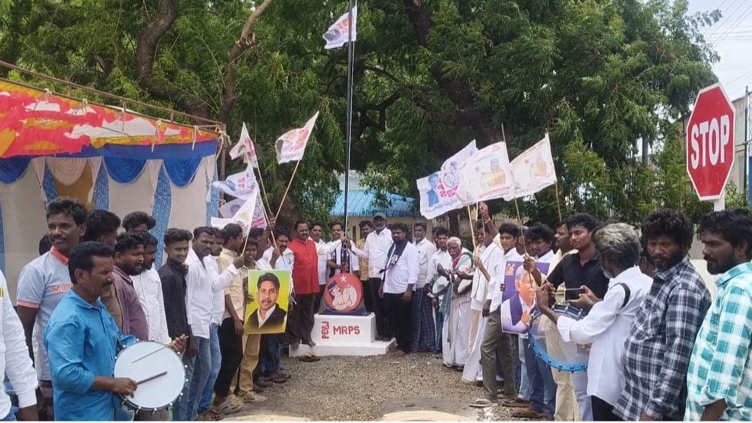 వింజమూరులో ఘనంగా ఎమ్మార్పీఎస్ ఆవిర్భావ వేడుకలు