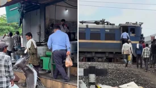 సమోసాల కోసం రైలు ఆపిన లోకోపైలట్..
