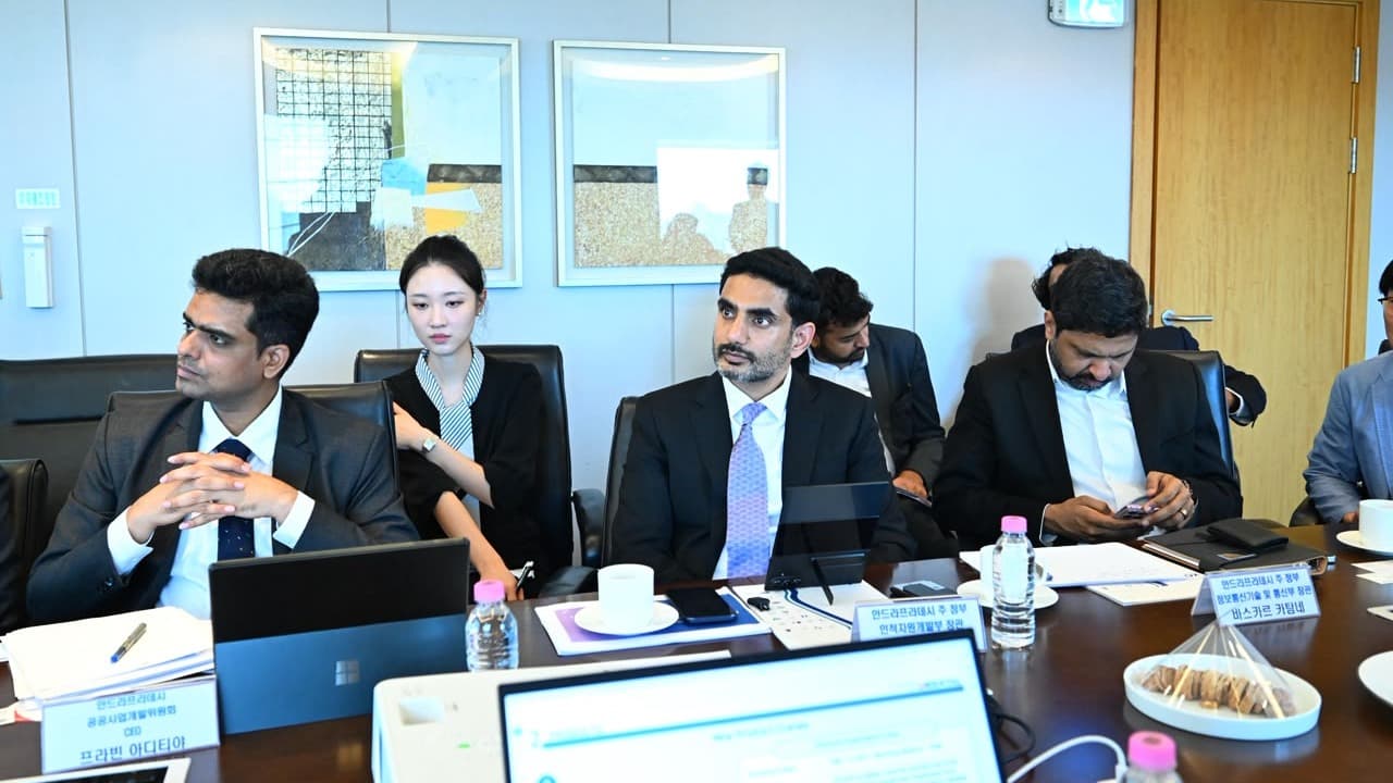 మారిటైమ్ పెట్టుబడులకు ఏపీ అనుకూలం: మంత్రి లోకేష్