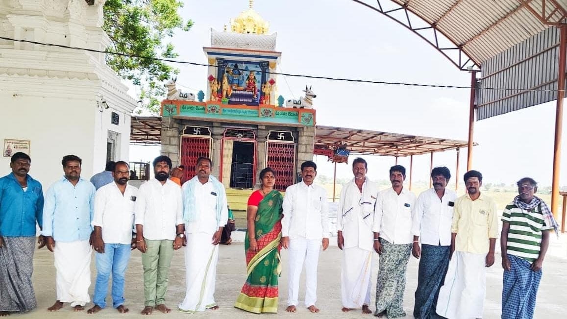 మ్యాలిగనూరులో రామలింగేశ్వర స్వామిని దర్శించిన ఉలిగయ్య