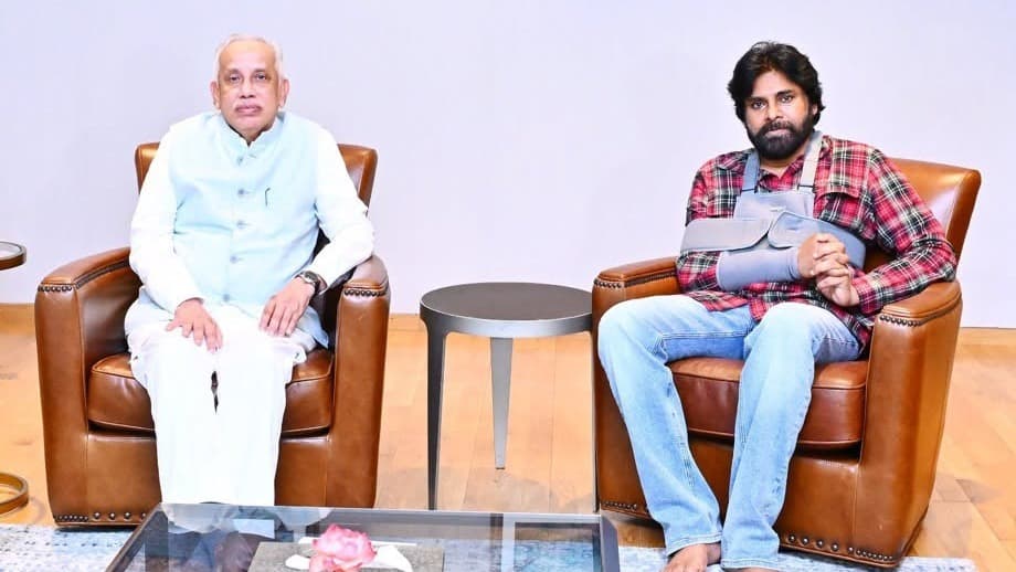 పవన్ కల్యాణ్‌ను పరామర్శించిన గవర్నర్ అబ్దుల్ నజీర్
