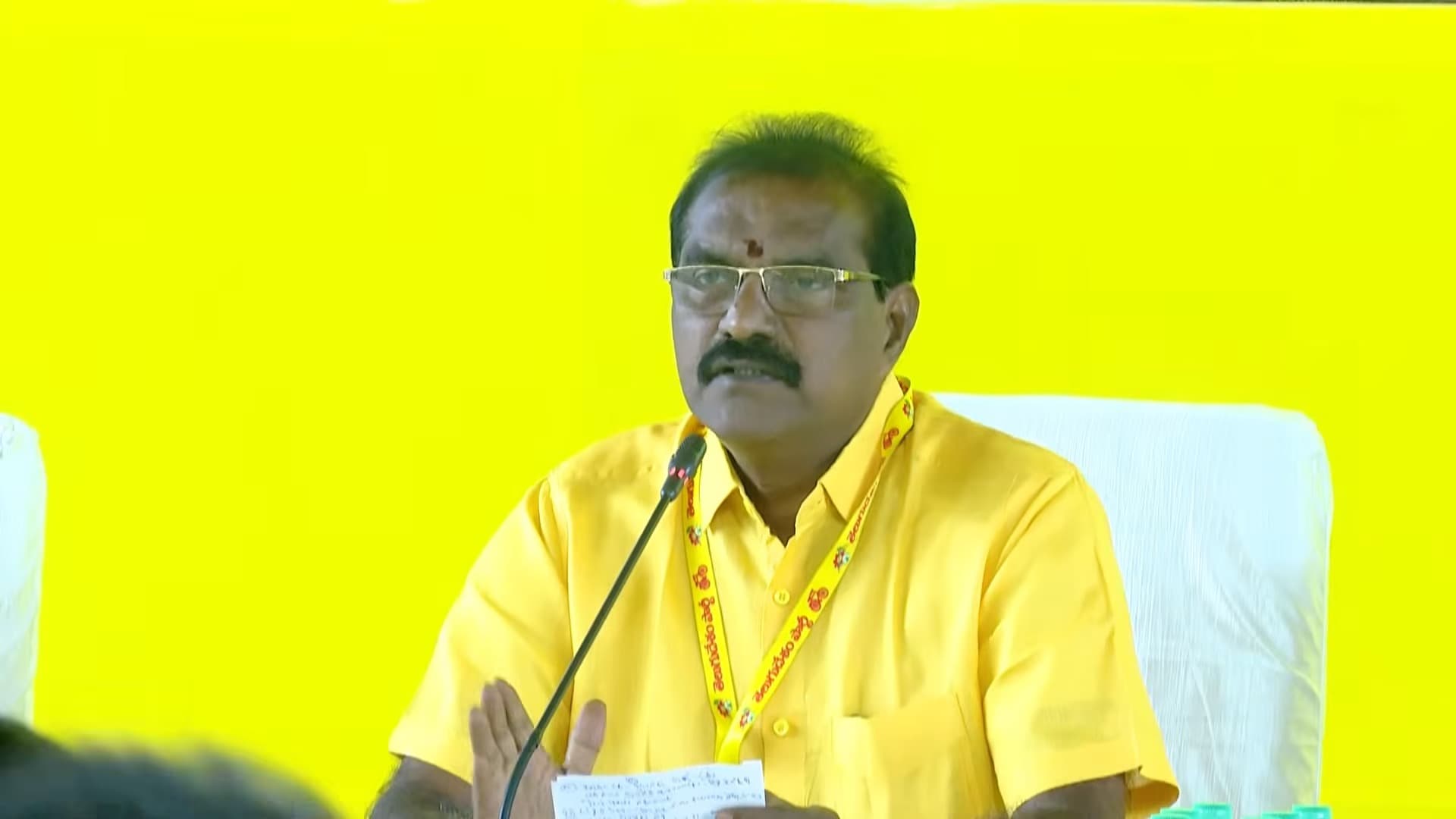 చంద్రబాబుకు అభినందన తీర్మానం: నిమ్మల