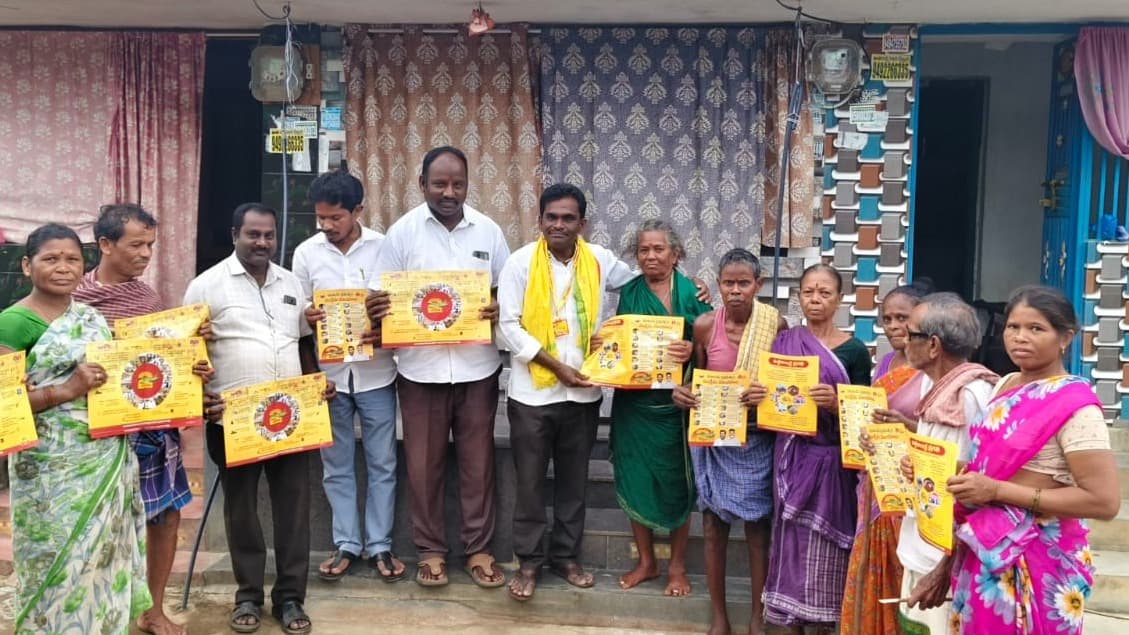 కత్తిరి వెంకటరమణకు టీడీపీ శ్రేణుల ప్రశంసలు