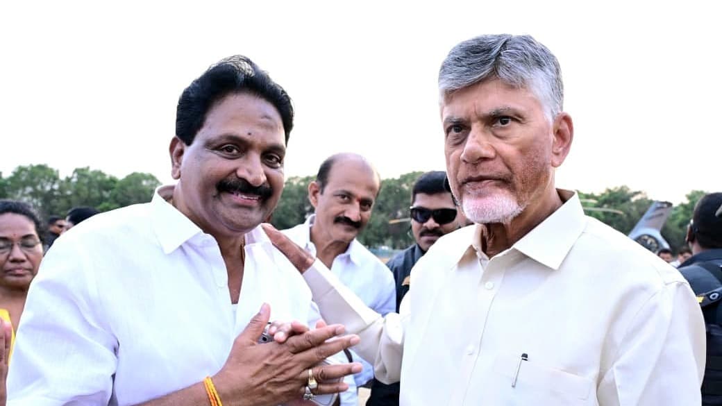 సీఎం చంద్రబాబును కలిసిన ముక్కా రూపానంద రెడ్డి