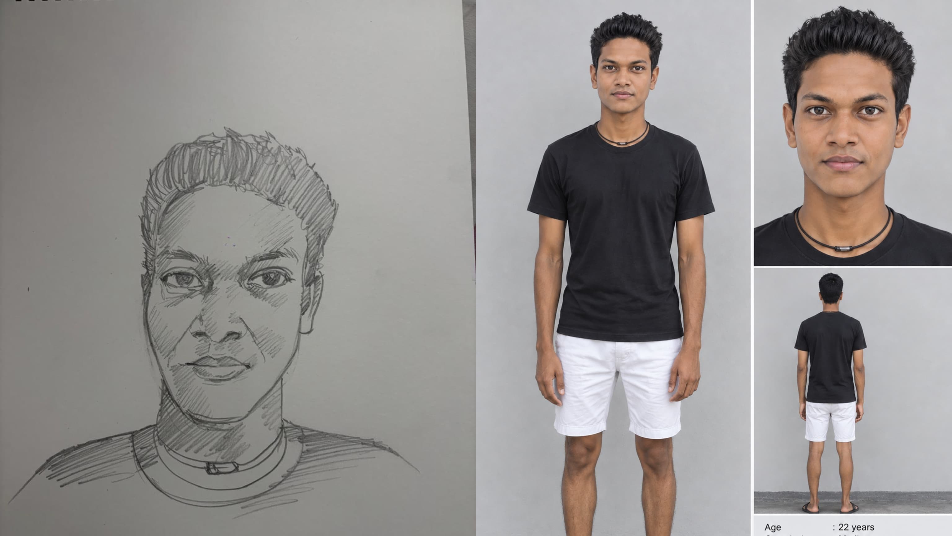 మహిళపై దాడి కేసులో అనుమానితుడి ఊహాచిత్రం విడుదల