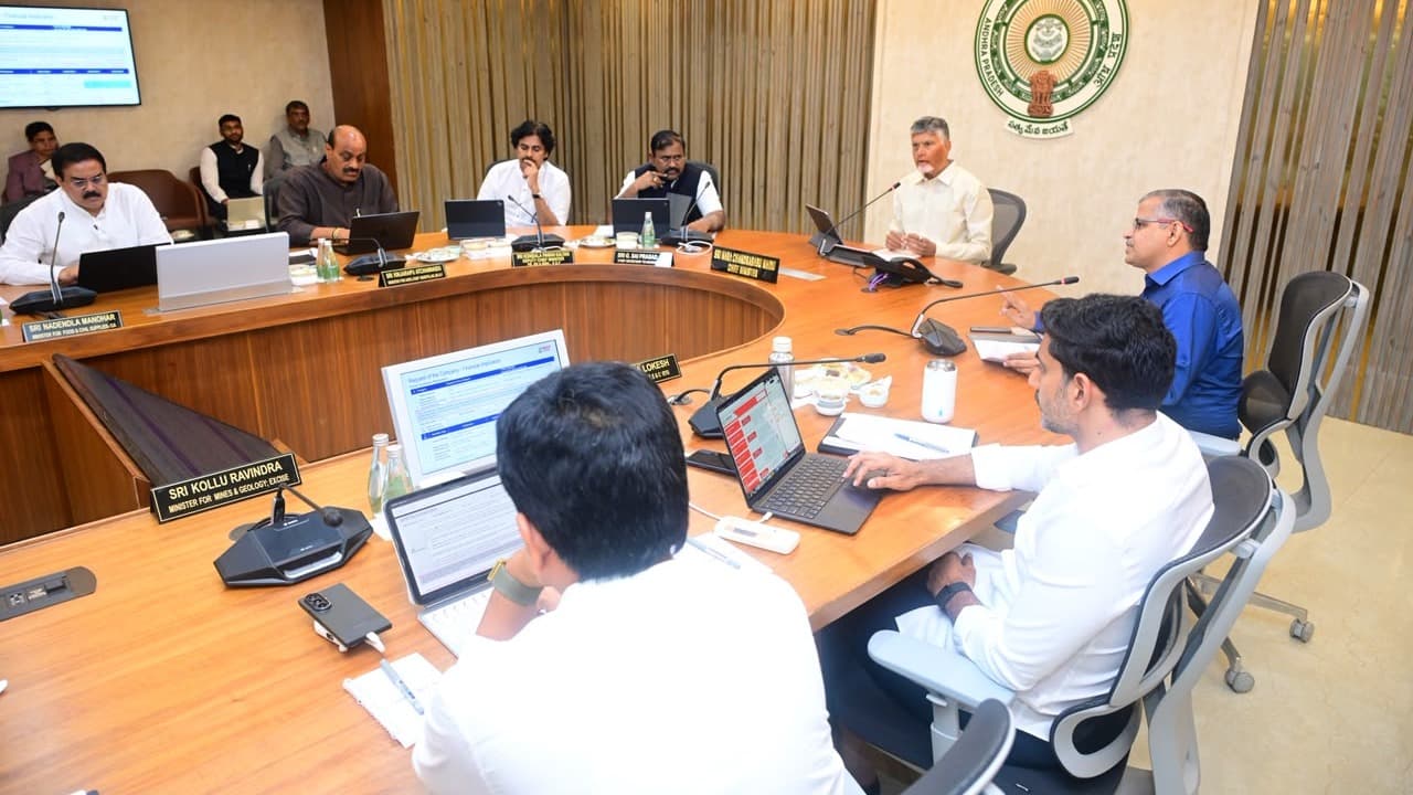 అమరావతిలో చంద్రబాబు అధ్యక్షతన ఏపీ కేబినెట్ భేటీ