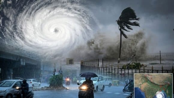 రాత్రి 8 నుంచి 12 మధ్య వాయుగుండం తీరం దాటే ఛాన్స్