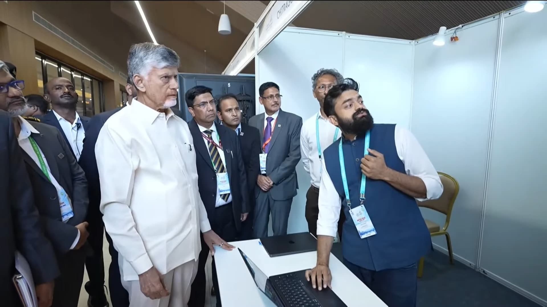 పాన్ ఐఐటీ సమ్మిట్‌లో చంద్రబాబు