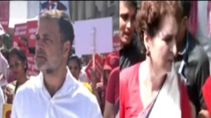 రాహుల్, ప్రియాంక అరెస్టు