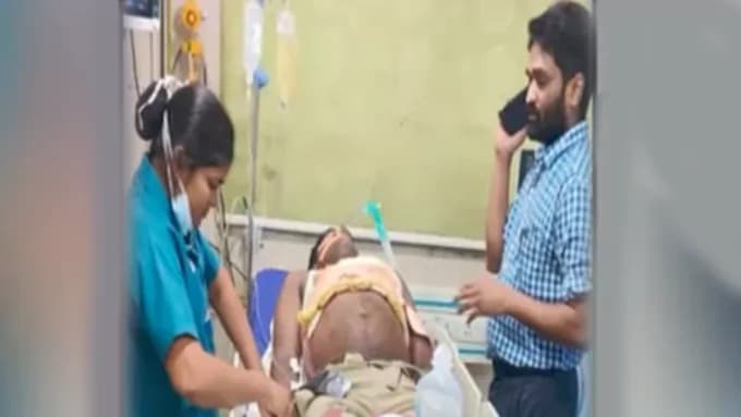విశాఖలో తుపాకీ మిస్‌ఫైర్.. ఏఆర్ కానిస్టేబుల్ కొండబాబుకు తీవ్ర గాయం