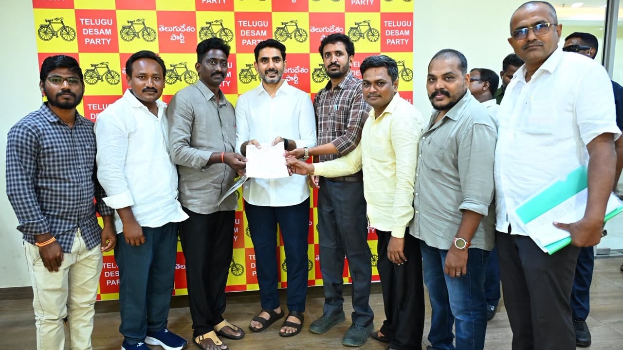 మంగళగిరిలో మంత్రి నారా లోకేష్ ప్రజాదర్బార్
